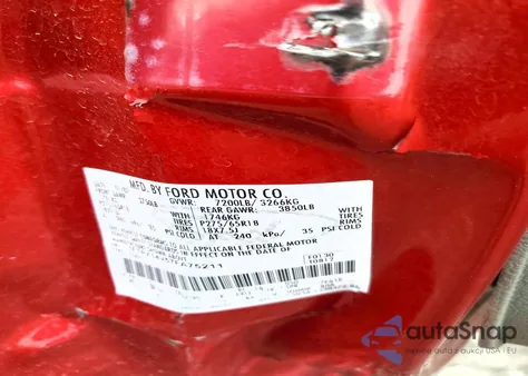 2007 Ford F150 из США, поврежденный, VIN 1FTPX14V57FA75211